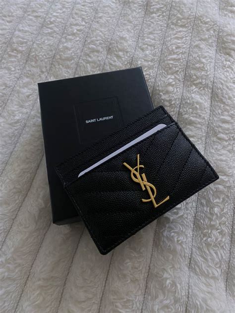 ysl matelasse card holder|CASSANDRE MATELASSÉ card case in patent leather .